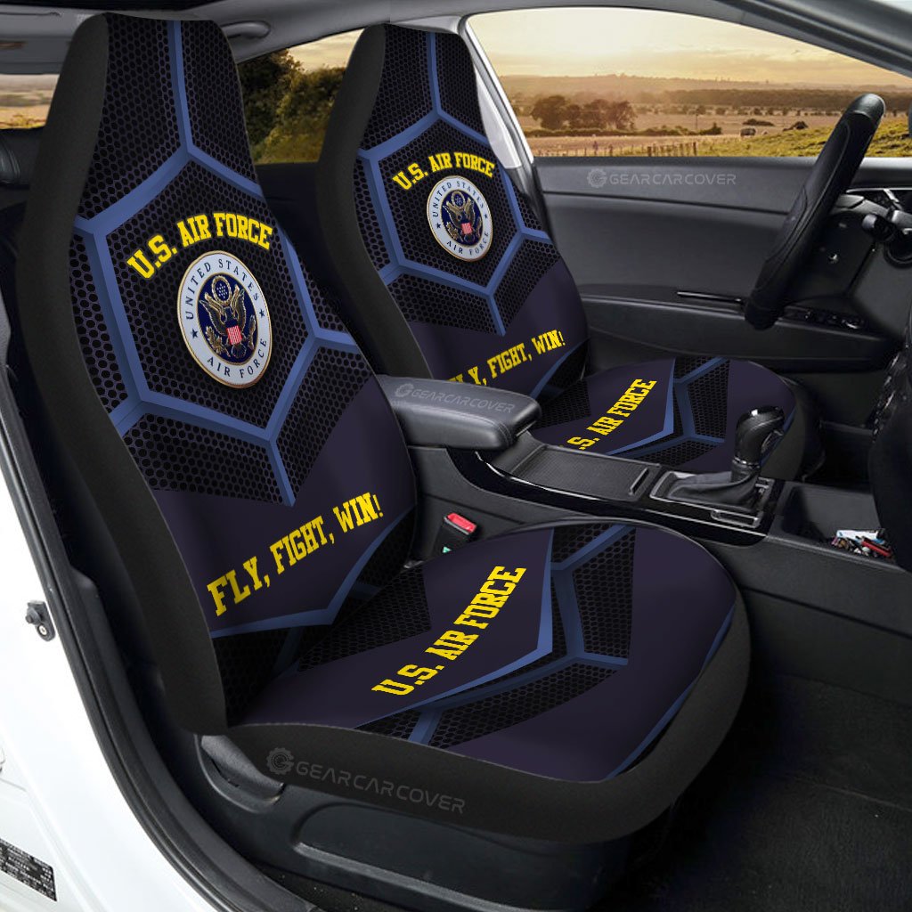 U.S. Air Force Military Car Seat Covers Custom Car Accessories
