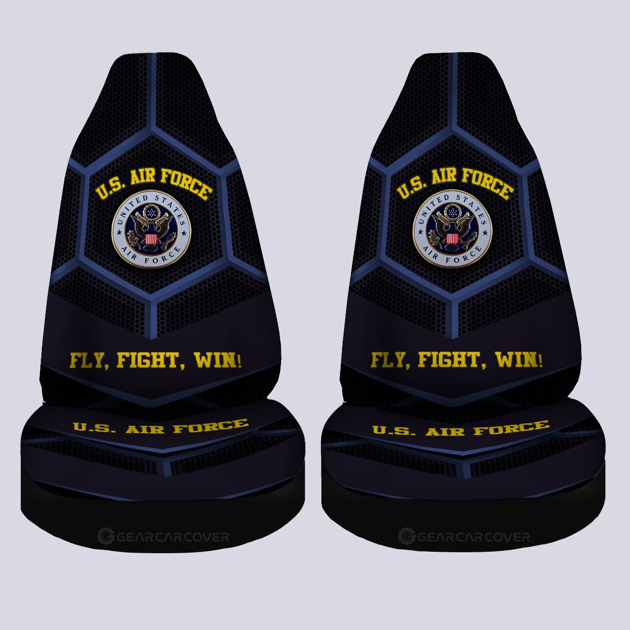 U.S. Air Force Military Car Seat Covers Custom Car Accessories