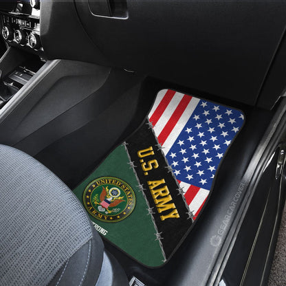 U.S. Army Car Floor Mats Custom United States Military Car Accessories