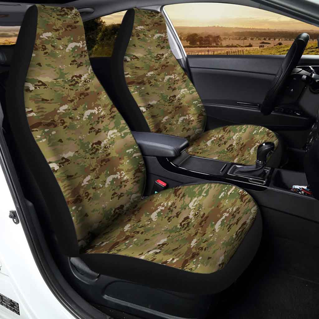 U.S Army Car Seat Covers Custom Camouflage Car Interior Accessories
