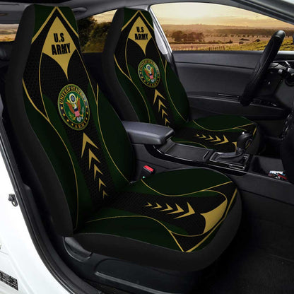 U.S. Army Car Seat Covers Custom For Veteran Patriotic Car Accessories