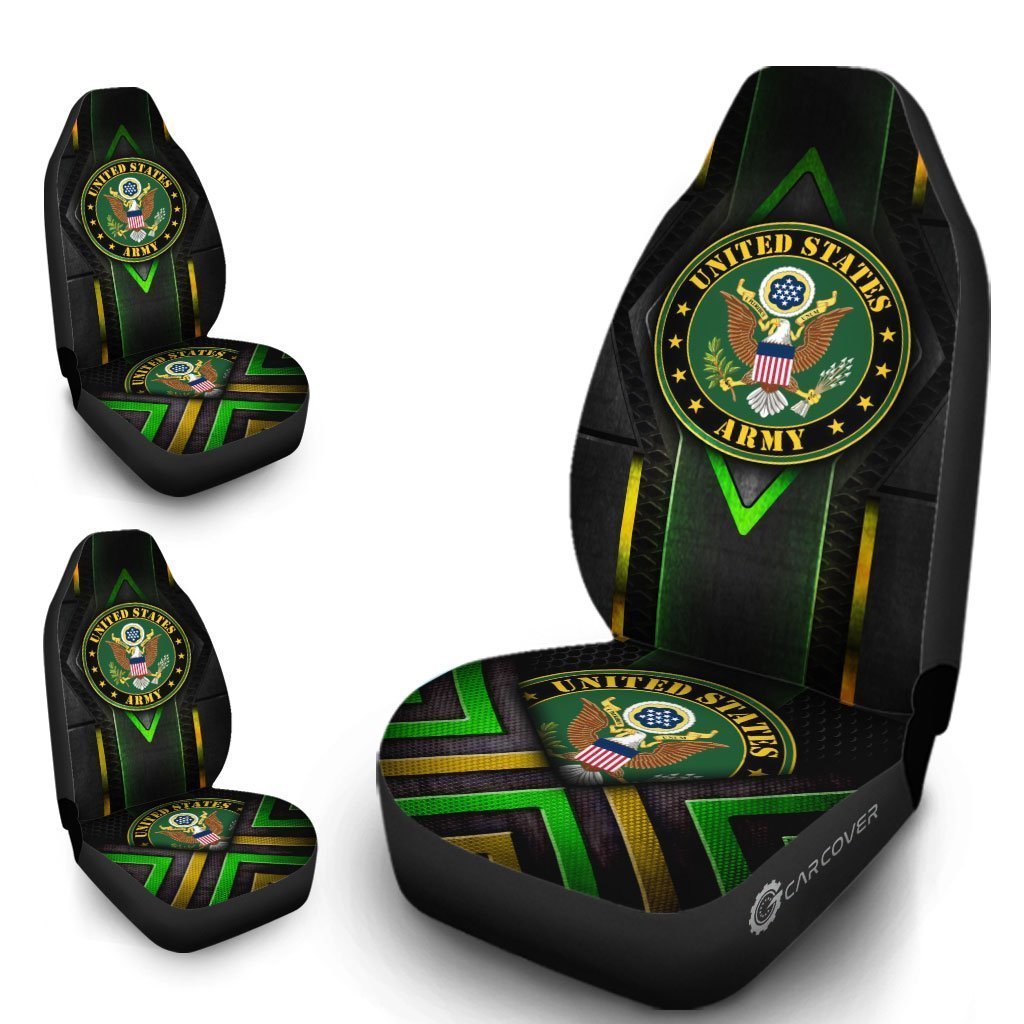 U.S Army Car Seat Covers Custom Military Car Accessories For Army