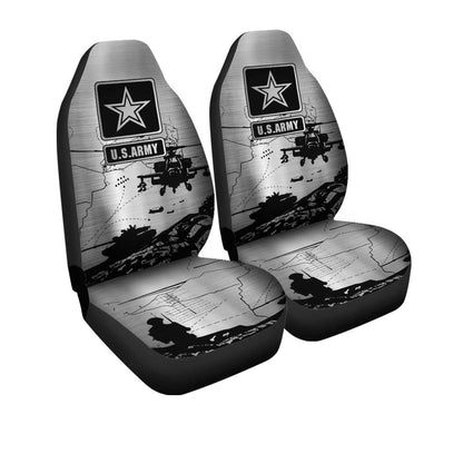 U.S Army Car Seat Covers Custom United States Army Car Accessories Veteran
