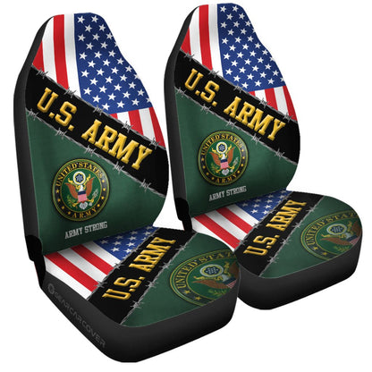 U.S. Army Car Seat Covers Custom United States Military Car Accessories