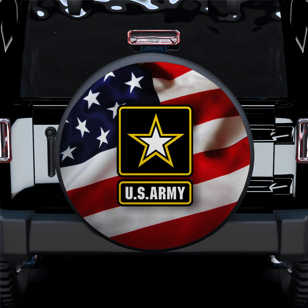 U.S Army Flag Car Spare Tire Cover