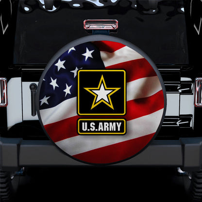 U.S Army Flag Car Spare Tire Cover