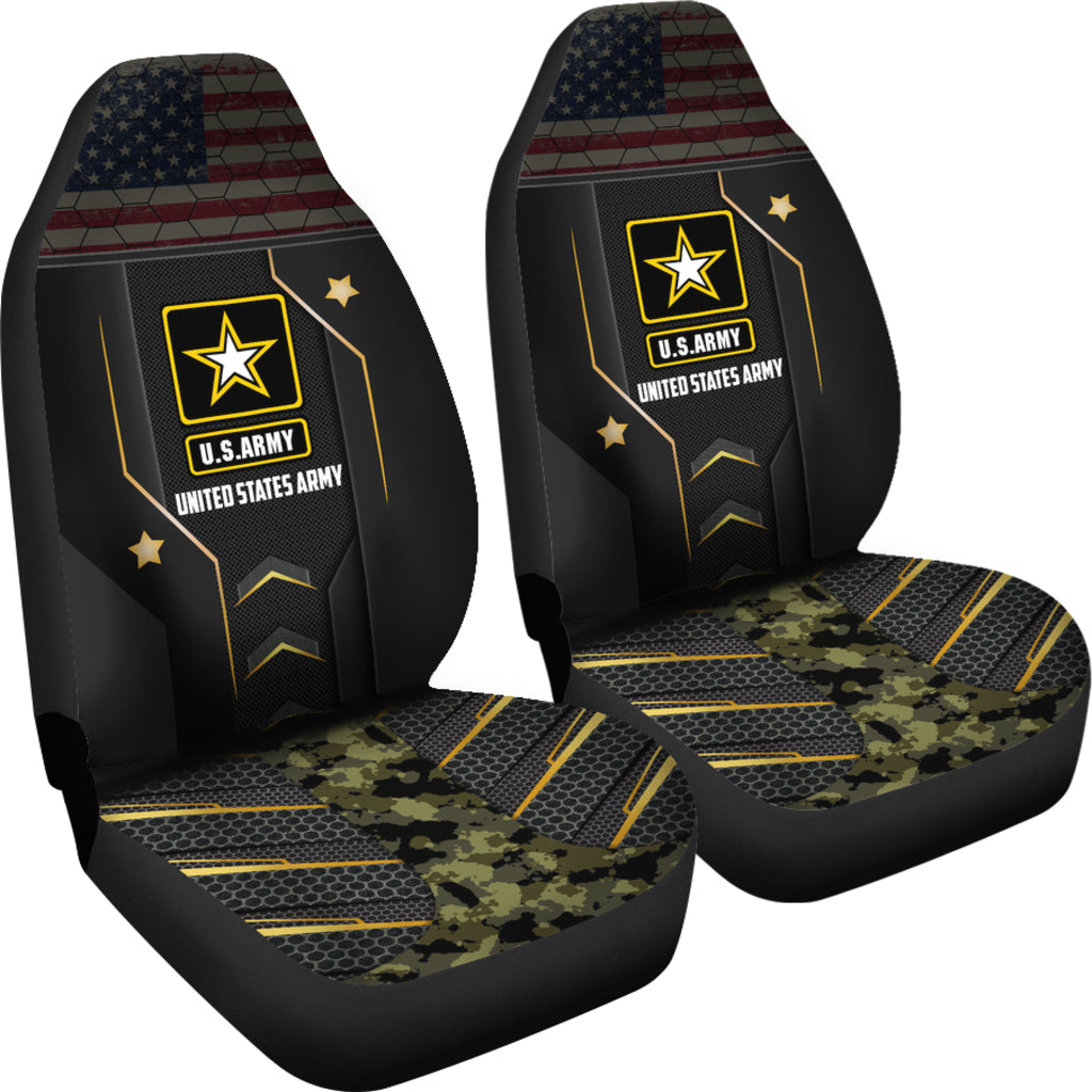 U.S.Army Unites States Green Camouflage Car Seat Covers