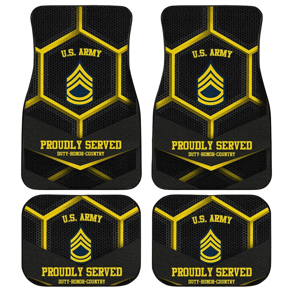 Army Car Floor Mats Custom US Military Car Accessories