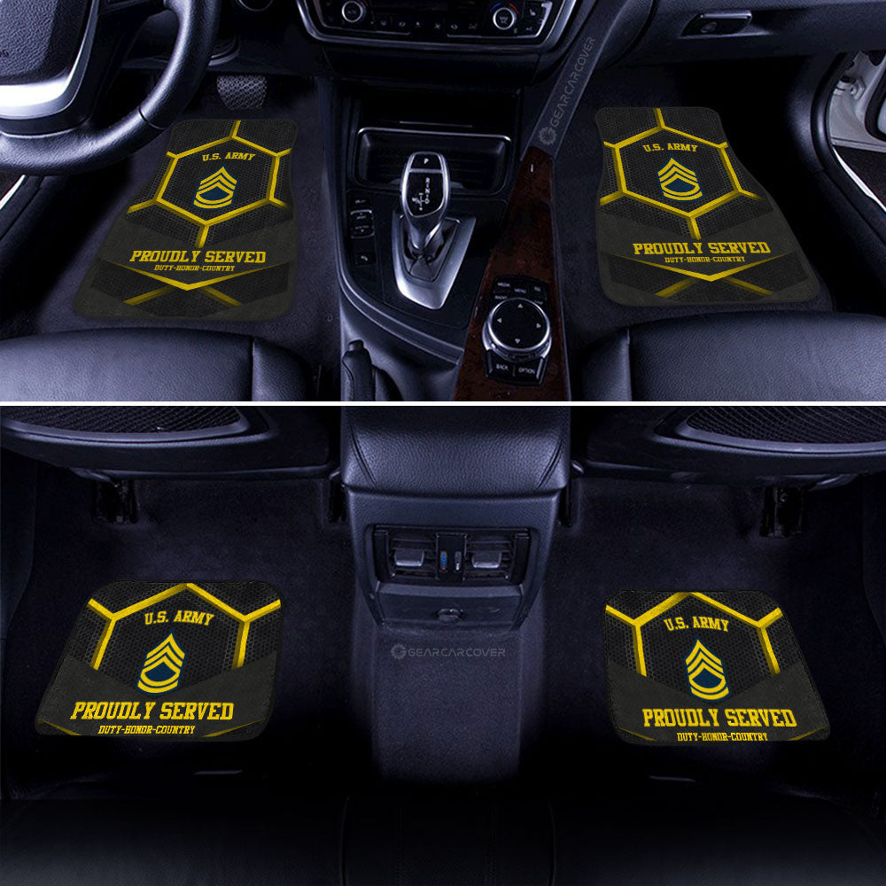 Army Car Floor Mats for vehicle interior protection