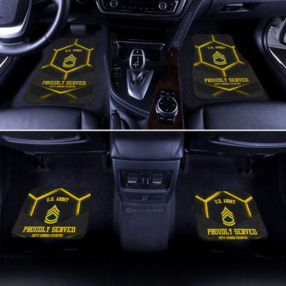 Army Car Floor Mats for vehicle interior protection