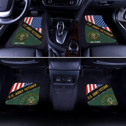 U.S. Army Veterans Car Floor Mats Custom United States Military Car Accessories