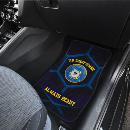 U.S. Coast Guard Car Floor Mats Custom US Military Car Accessories