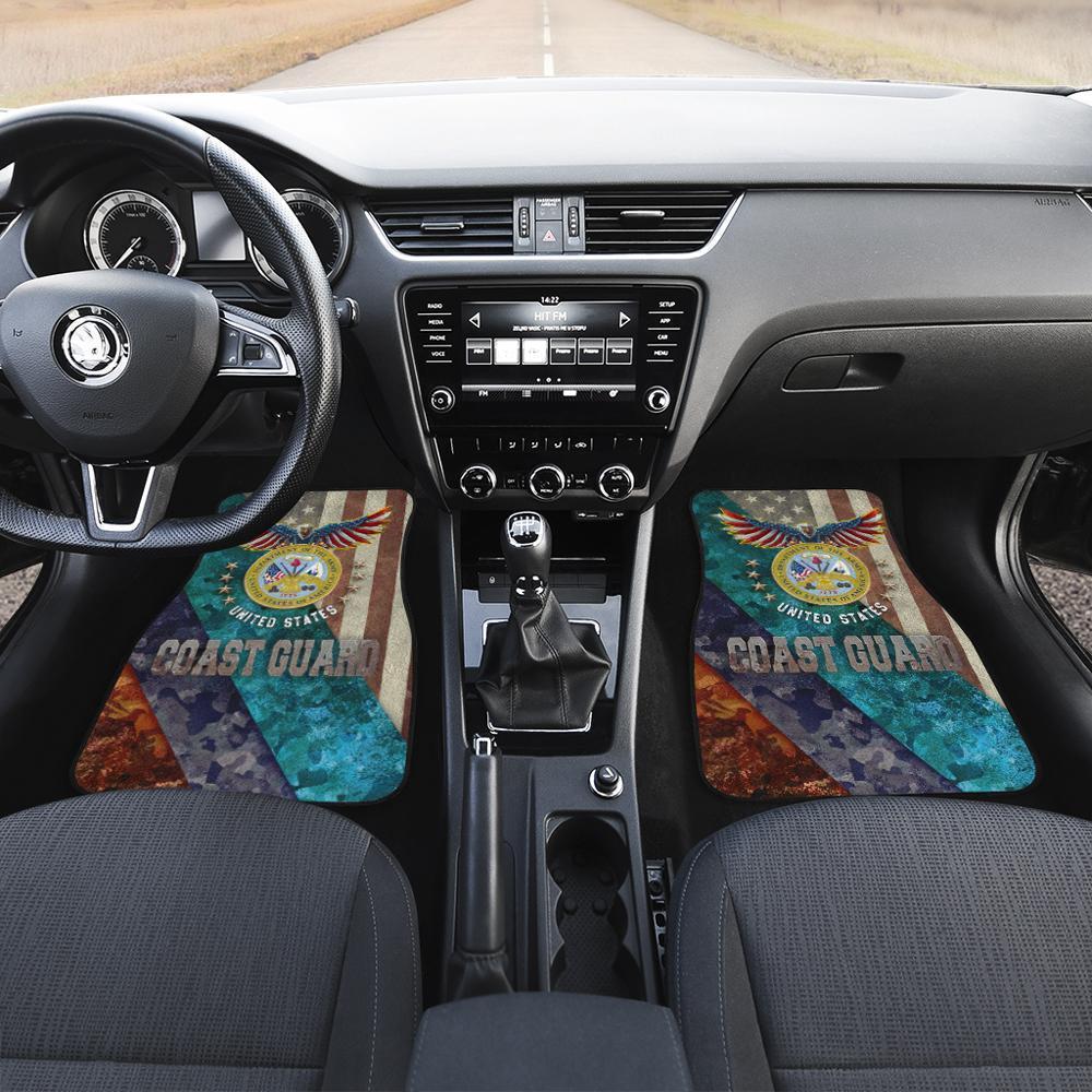 U.S Coast Guard Car Floor Mats Custom USCG Car Accessories