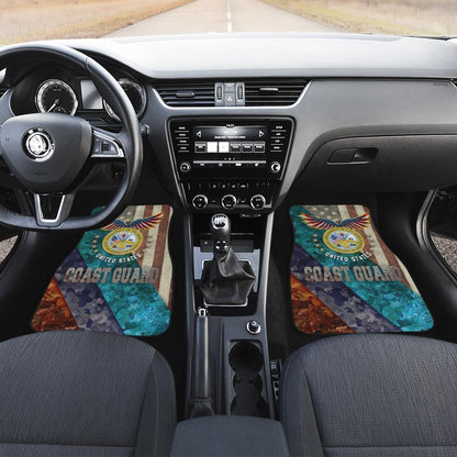 U.S Coast Guard Car Floor Mats Custom USCG Car Accessories