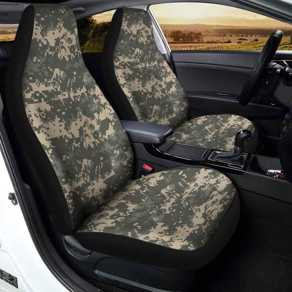 U.S Coast Guard Car Seat Covers Custom Camouflage US Armed Forces