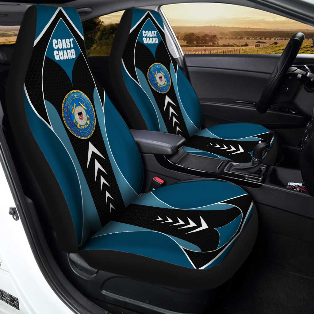 U.S Coast Guard Car Seat Covers Custom USCG Car Accessories