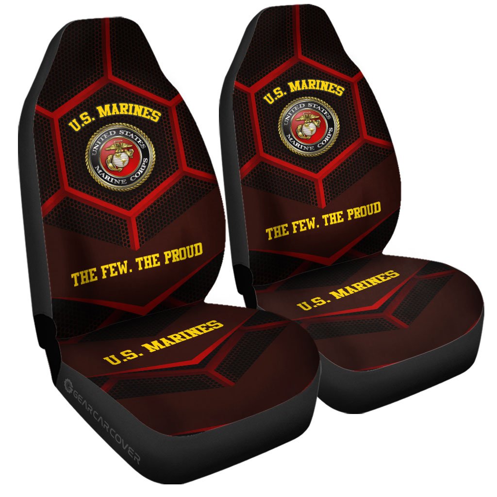 U.S. Marine Corps Car Seat Covers Custom US Military Car Accessories