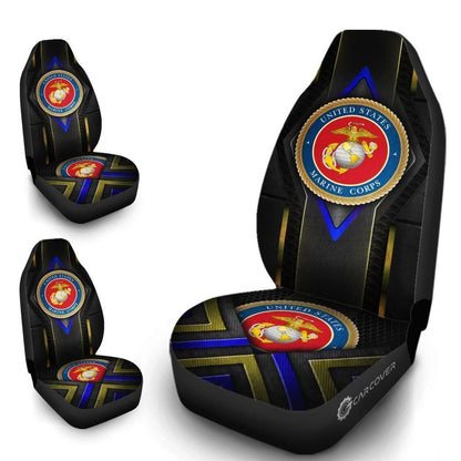 U.S Marine Corps Car Seat Covers Custom USMC Car Accessories