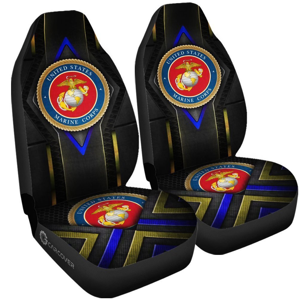 U.S Marine Corps Car Seat Covers Custom USMC Car Accessories