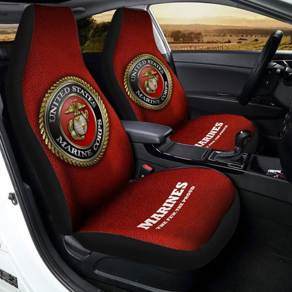 U.S Marine Corps Car Seat Covers Custom USMC Printed Car Accessories