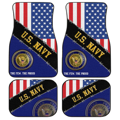 U.S. Navy Car Floor Mats Custom United States Military Car Accessories