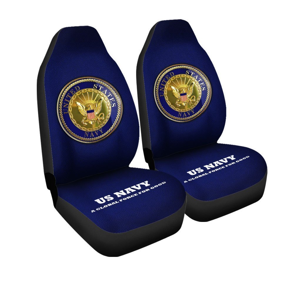 U.S Navy Car Seat Covers Custom Emblem Car Accessories