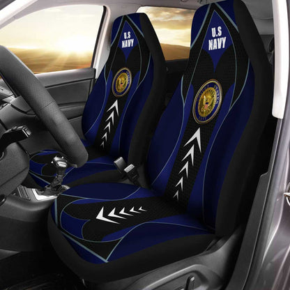 U.S. Navy Car Seat Covers Custom Military Car Accessories