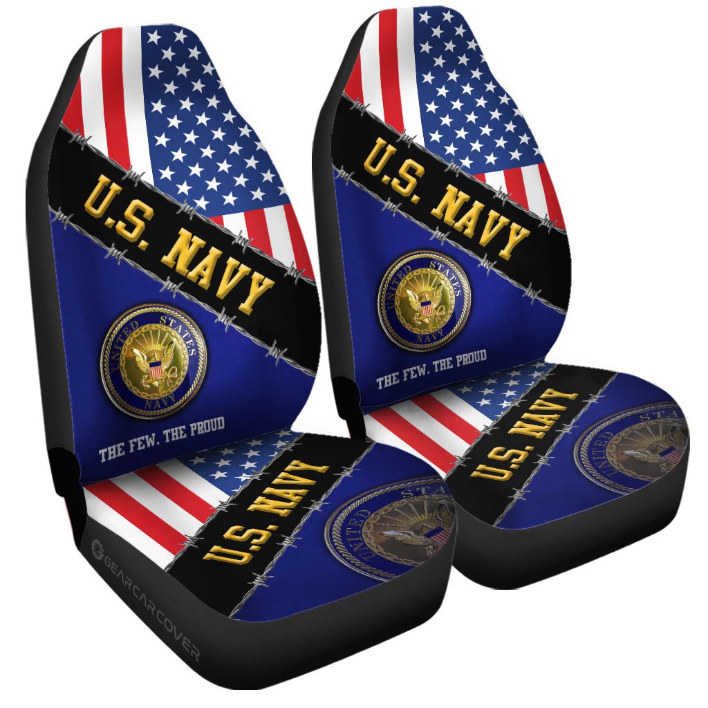 U.S. Navy Car Seat Covers Custom United States Military Car Accessories