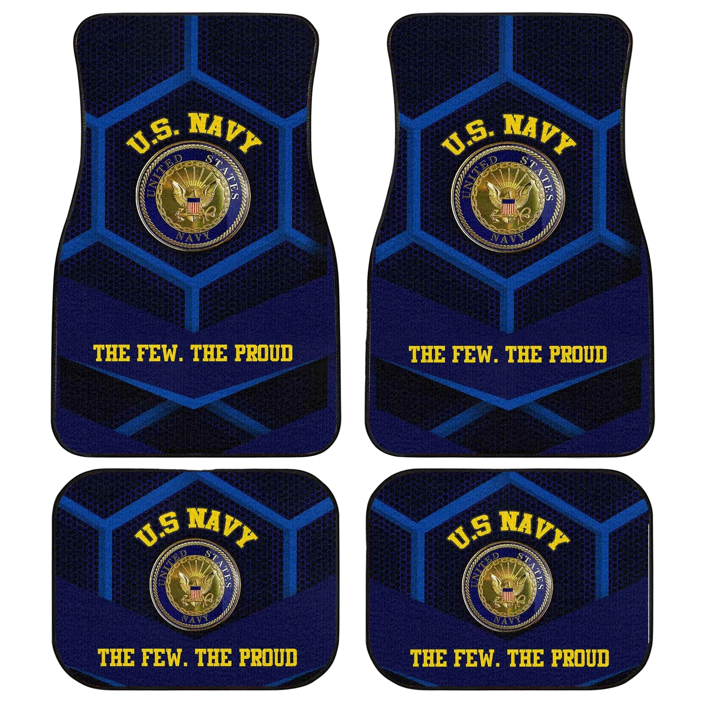 U.S. Navy Military Car Floor Mats Custom Car Accessories