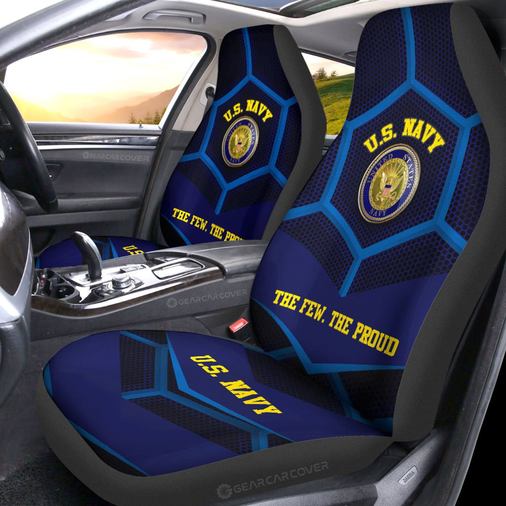 U.S. Navy Military Car Seat Covers Custom Car Accessories