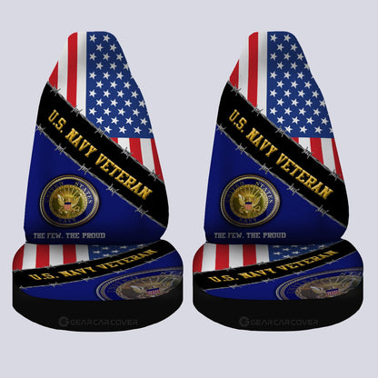 U.S. Navy Veterans Car Seat Covers Custom United States Military Car Accessories