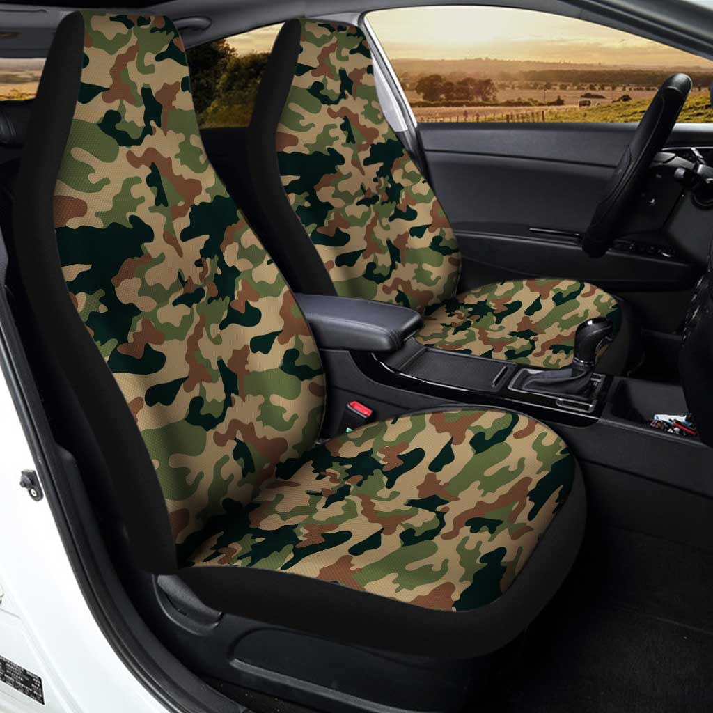 U.S Space Force Car Seat Covers Custom Camouflage US Armed Forces