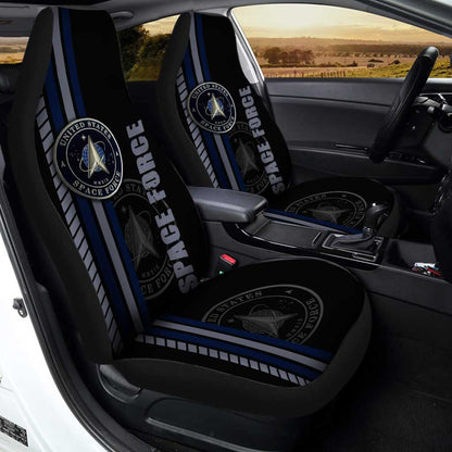 U.S Space Force Car Seat Covers Custom Car Accessories