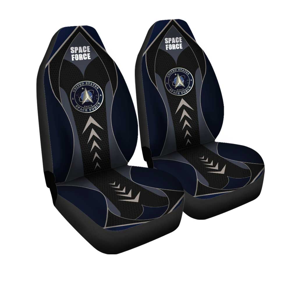 U.S. Space Force Car Seat Covers Custom Military Car Accessories