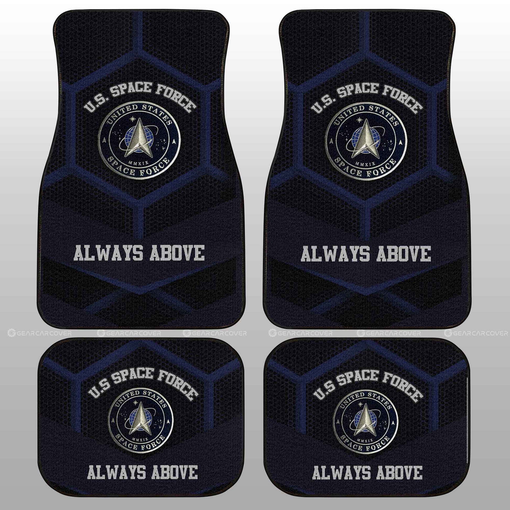 U.S. Space Force Military Car Floor Mats Custom Car Accessories