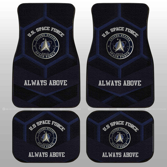 U.S. Space Force Military Car Floor Mats Custom Car Accessories