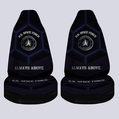 U.S. Space Force Military Car Seat Covers Custom Car Accessories