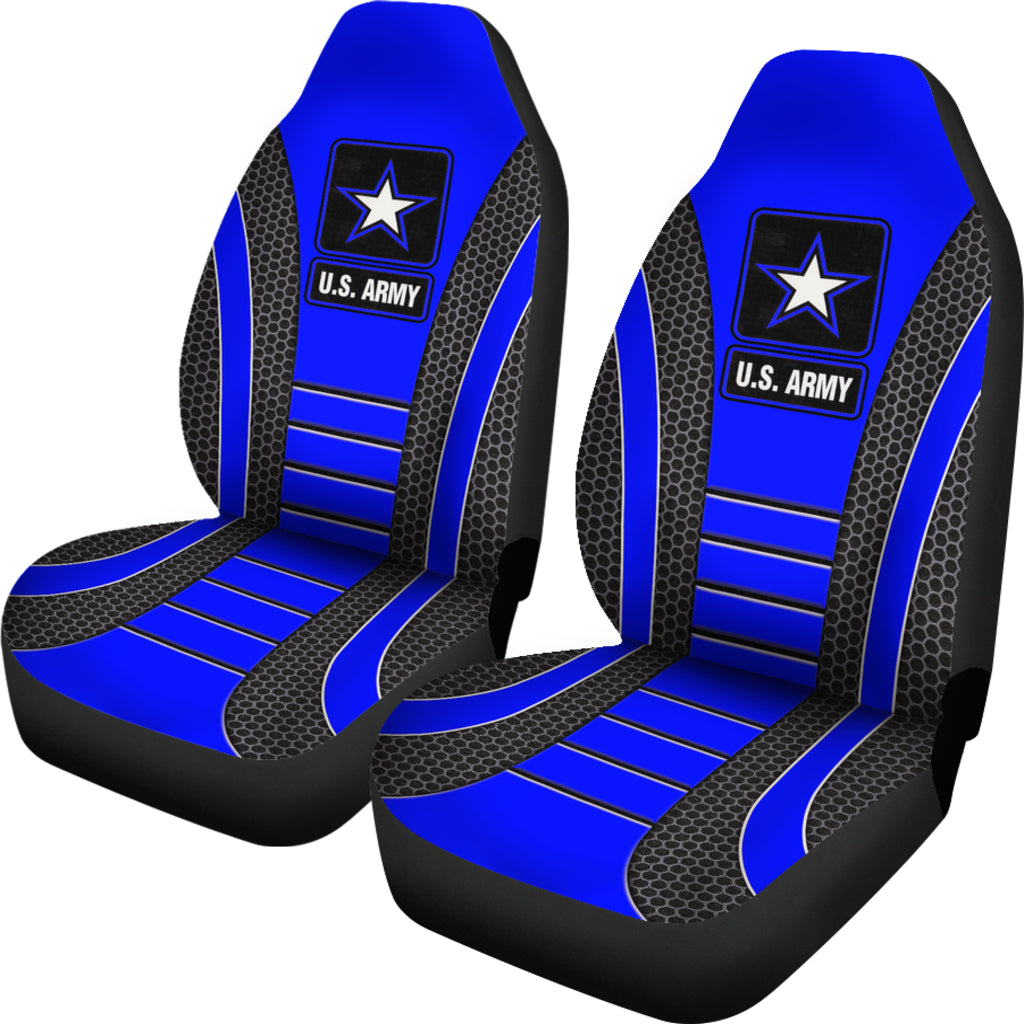 US ARMY Blue Car Seat Covers