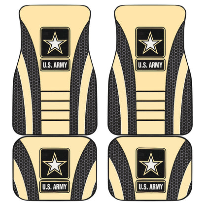 US ARMY Cream Car Floor Mats