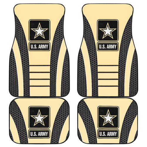 US ARMY Cream Car Floor Mats