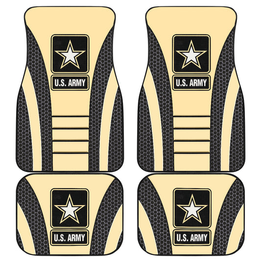 US ARMY Cream Car Floor Mats