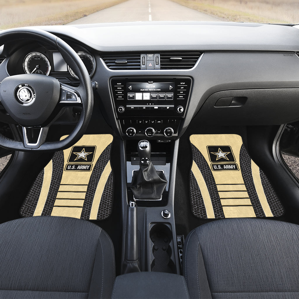 US ARMY Cream Car Floor Mats