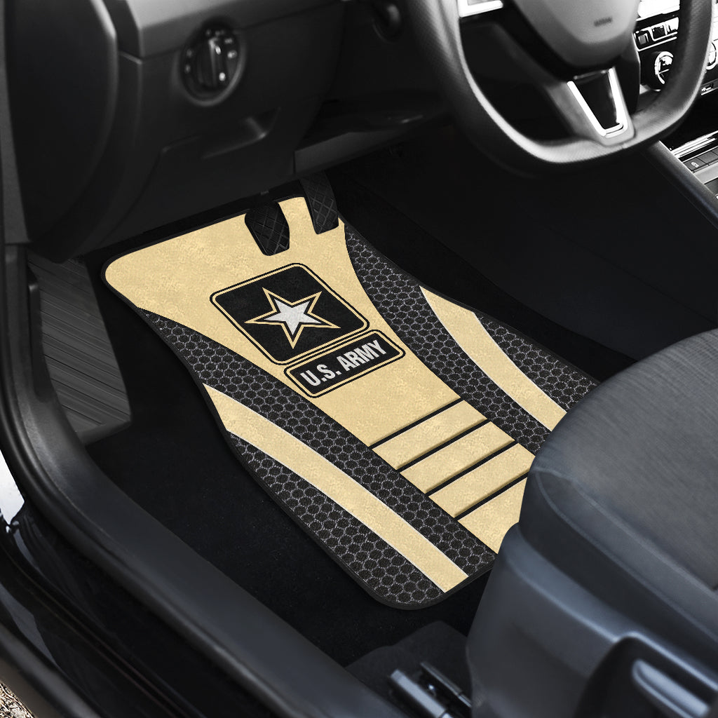 US ARMY Cream Car Floor Mats