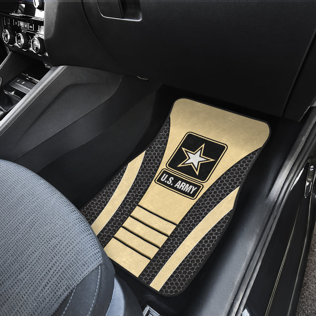 US ARMY Cream Car Floor Mats