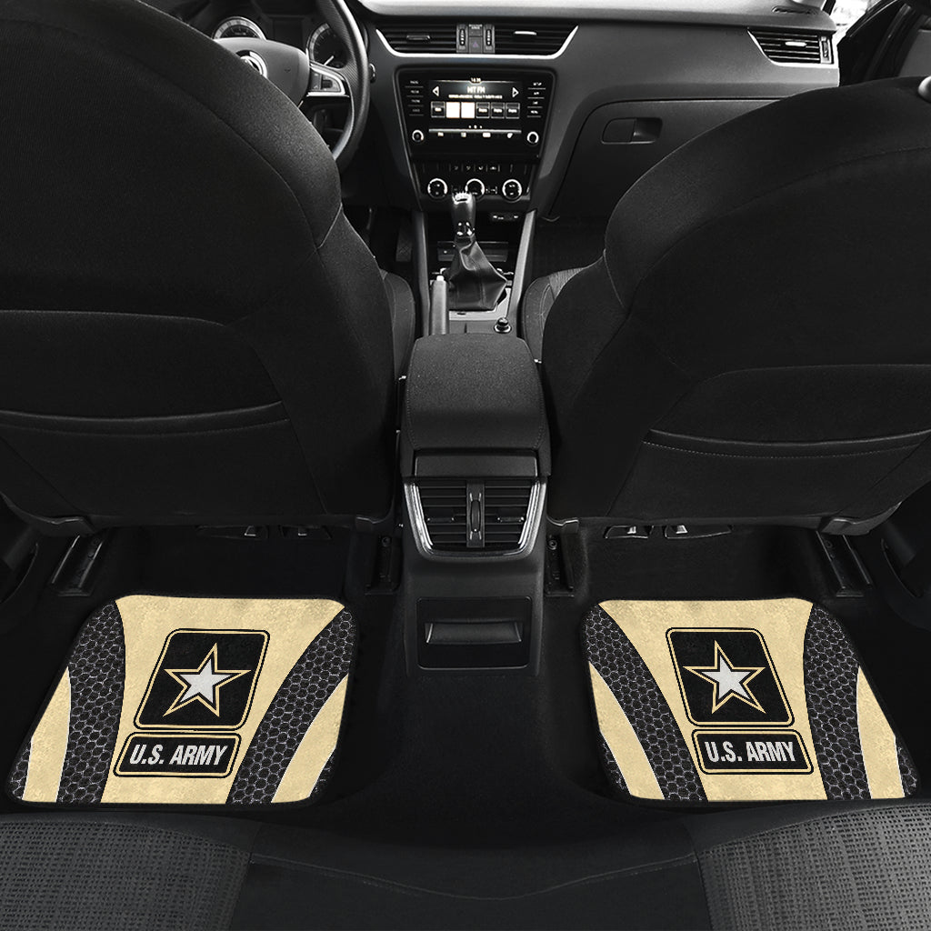 US ARMY Cream Car Floor Mats