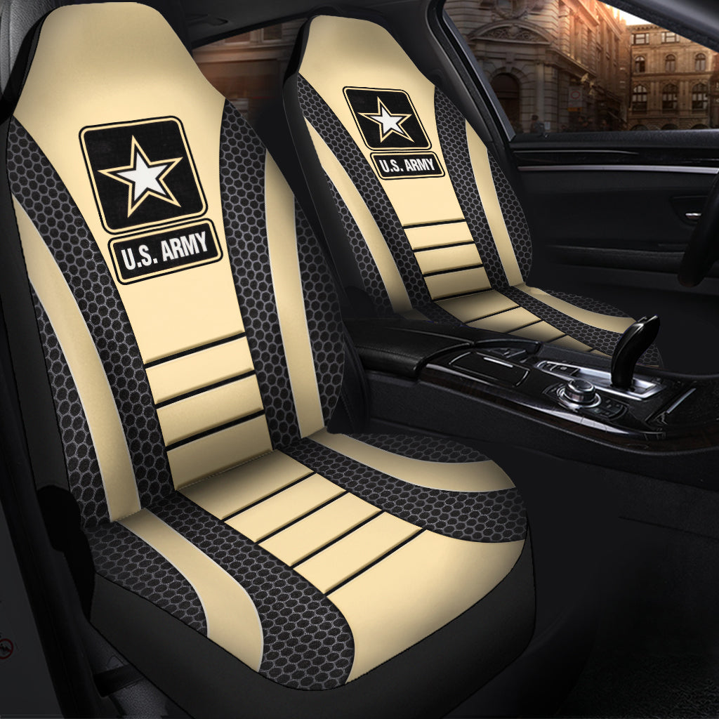 US ARMY Cream Car Seat Covers