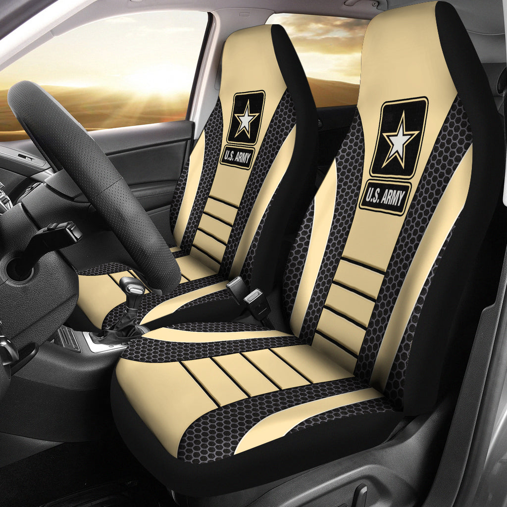 US ARMY Cream Car Seat Covers