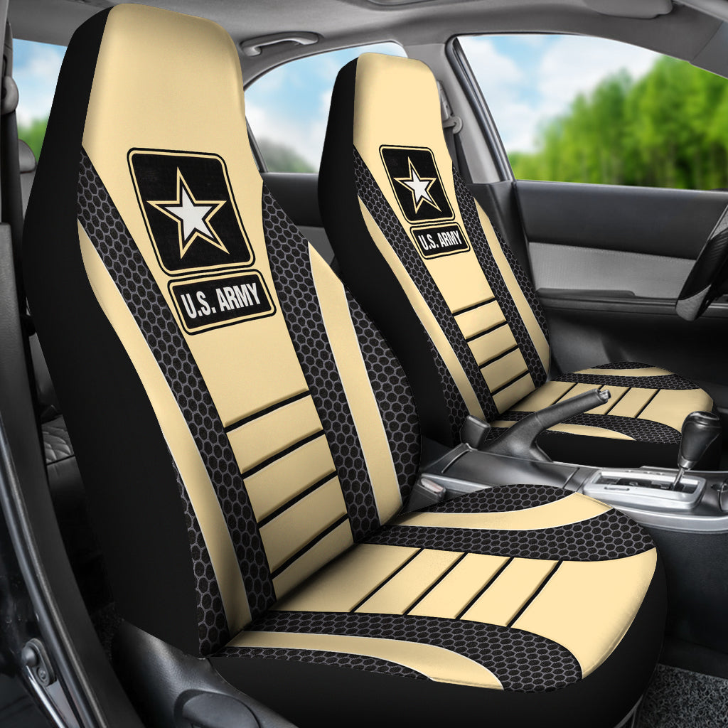 US ARMY Cream Car Seat Covers