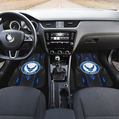 US Air Force Car Floor Mats Custom Military Car Accessories For Retired Air Force