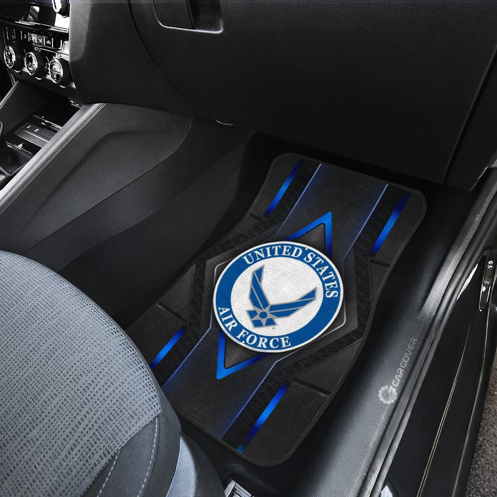 US Air Force Car Floor Mats Custom Military Car Accessories For Retired Air Force